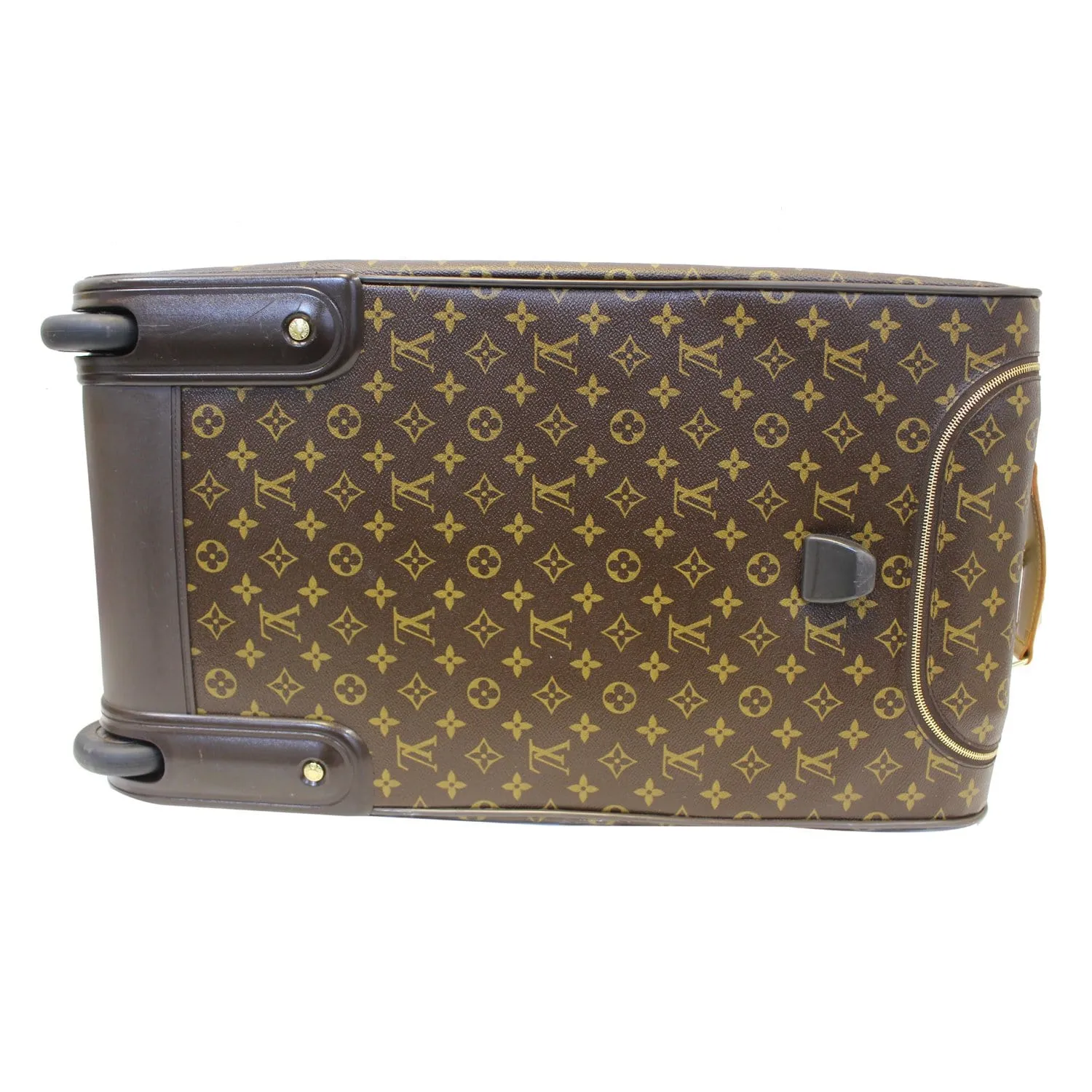 LOUIS VUITTON Eole 60 Monogram Canvas Rolling Luggage Bag Brown