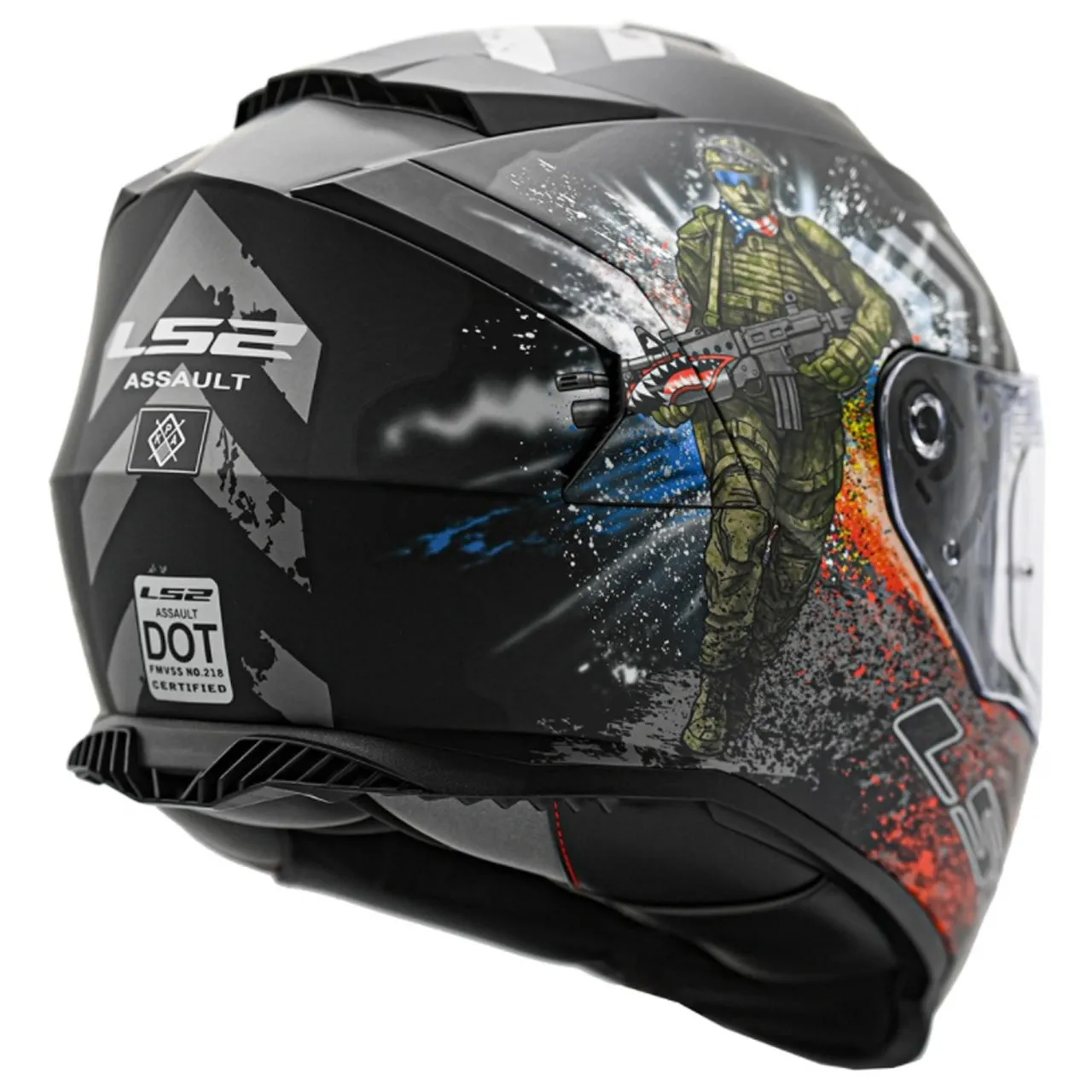LS2 Assault Commando Helmet