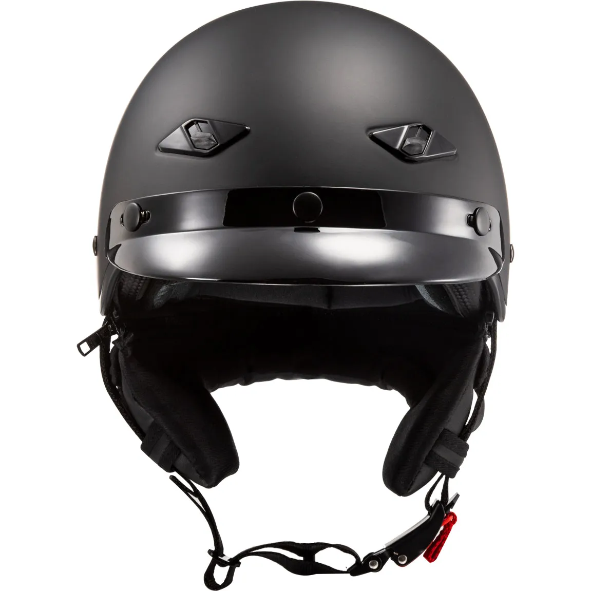 LS2 Helmets Bagger Solid Motorcycle Half Helmet