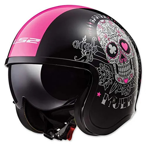 LS2 Helmets Open Face Spitfire Helmet