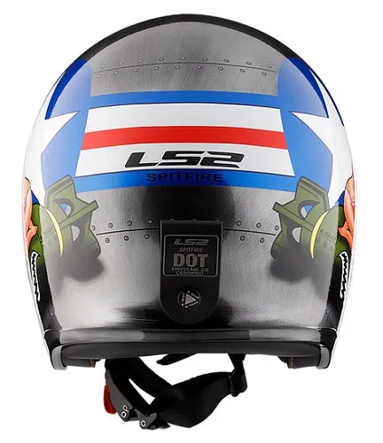 LS2 Helmets Open Face Spitfire Helmet