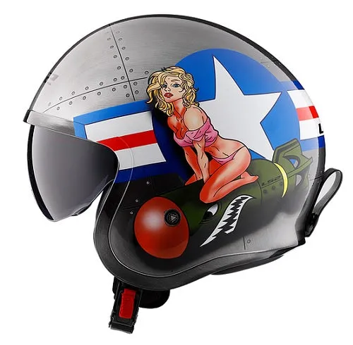LS2 Helmets Open Face Spitfire Helmet