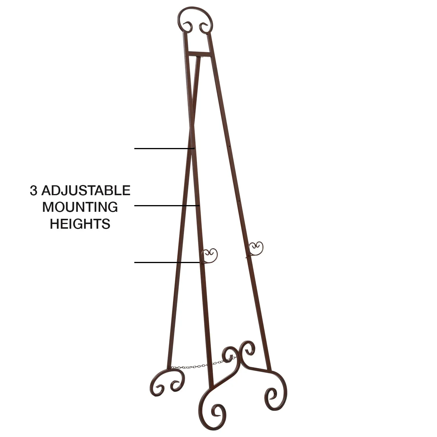 Maribelle 1.8m Adjustable Foldable Studio Easel Art Craft Display Artist