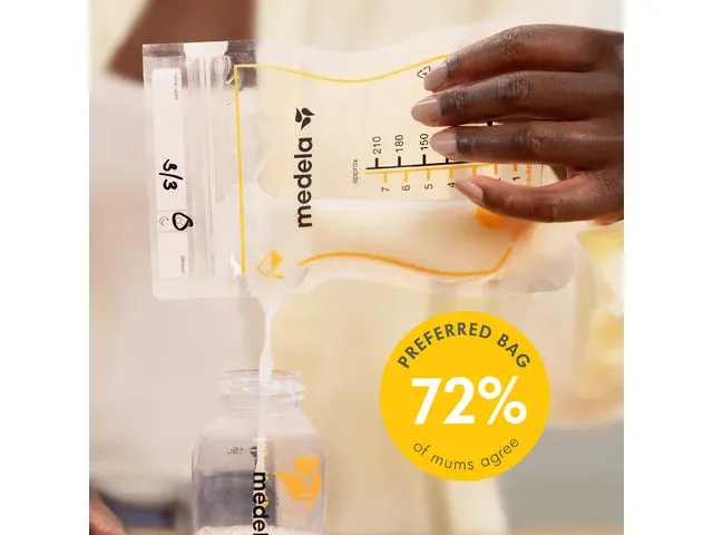 Medela Easy Pour Breast Milk Storage Bags (100 ct)