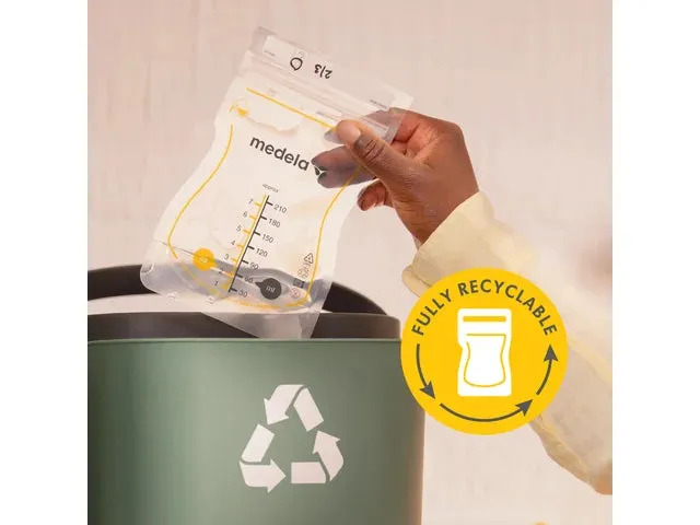 Medela Easy Pour Breast Milk Storage Bags (100 ct)