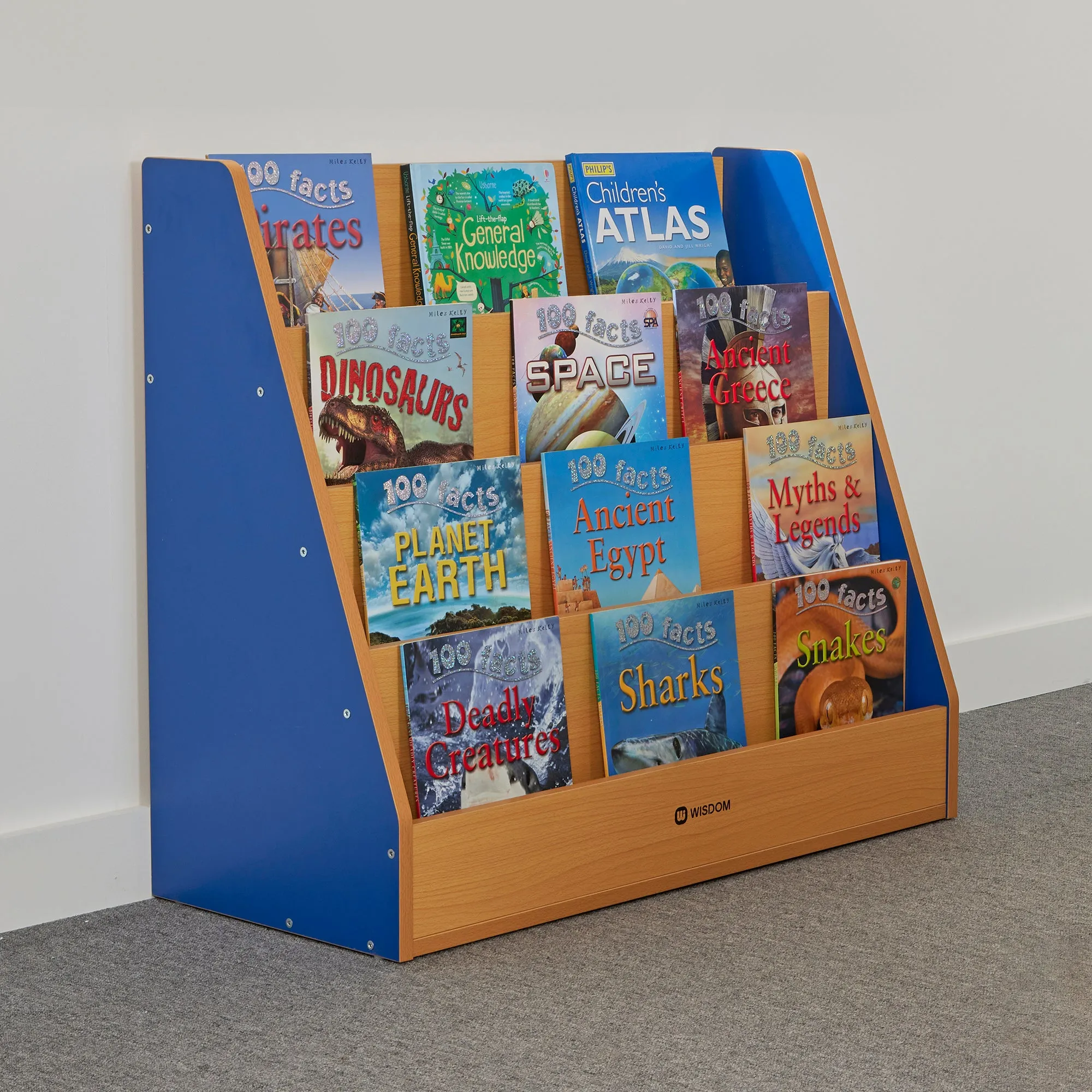 Milan Book Storage (Blue)