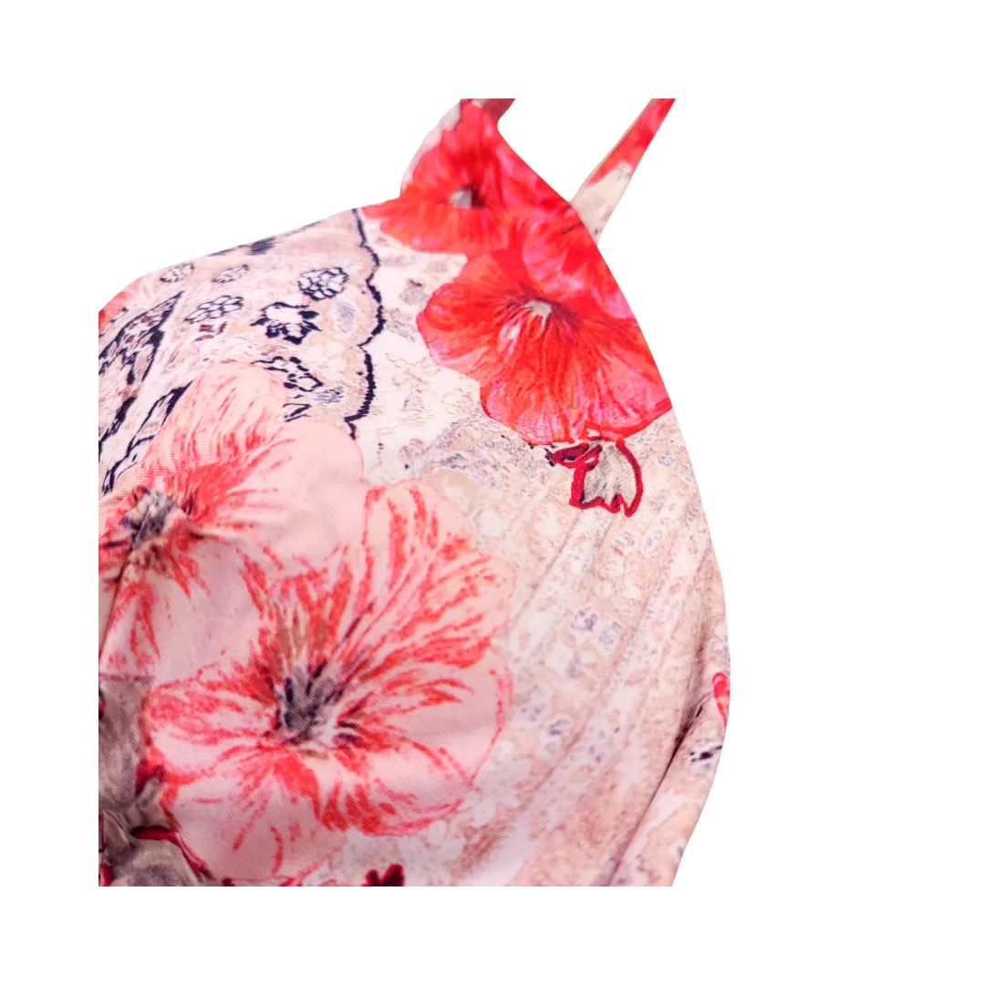 MILEA SEAFOLLY WATER PALACE POPPY BIKINI TOP