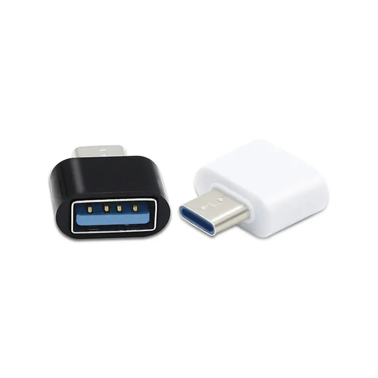 Mini Portable OTG Adapter Type C Adapter USB Adapter  (black)