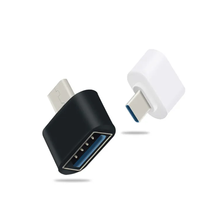 Mini Portable OTG Adapter Type C Adapter USB Adapter  (black)