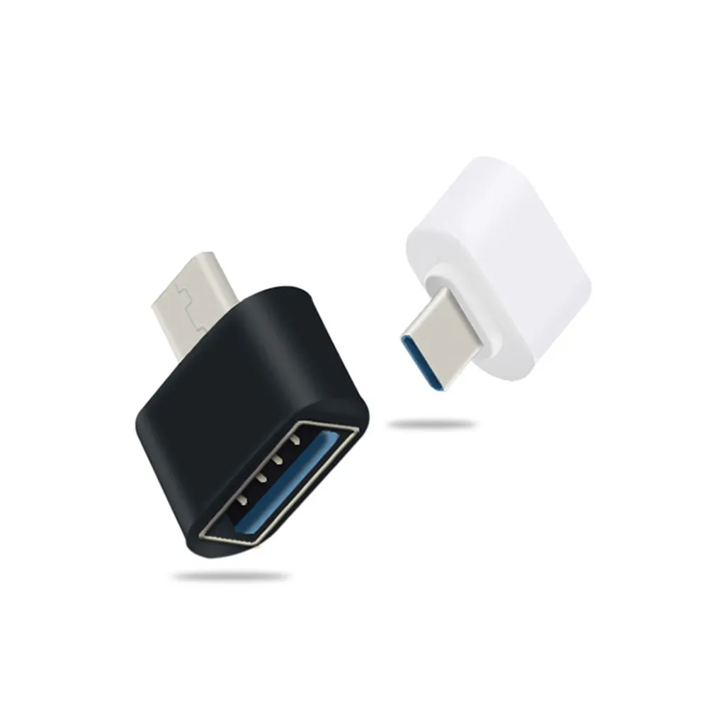 Mini Portable OTG Adapter Type C Adapter USB Adapter  (black)