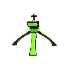 Mobile Phone Holder Portable Desktop Mini Tripod SLR Camera Photography Small Tripod green