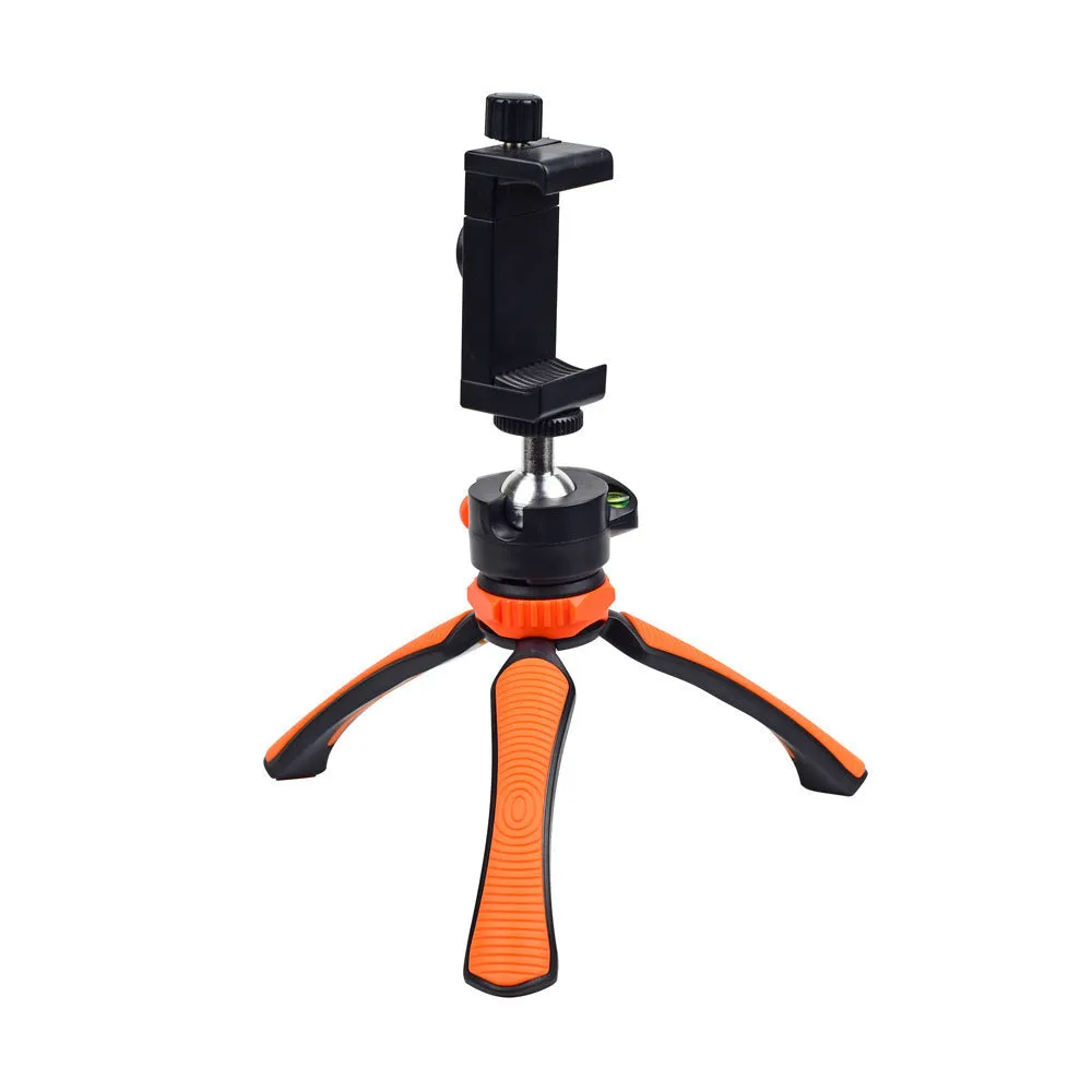 Mobile Phone Holder Portable Desktop Mini Tripod SLR Camera Photography Small Tripod green