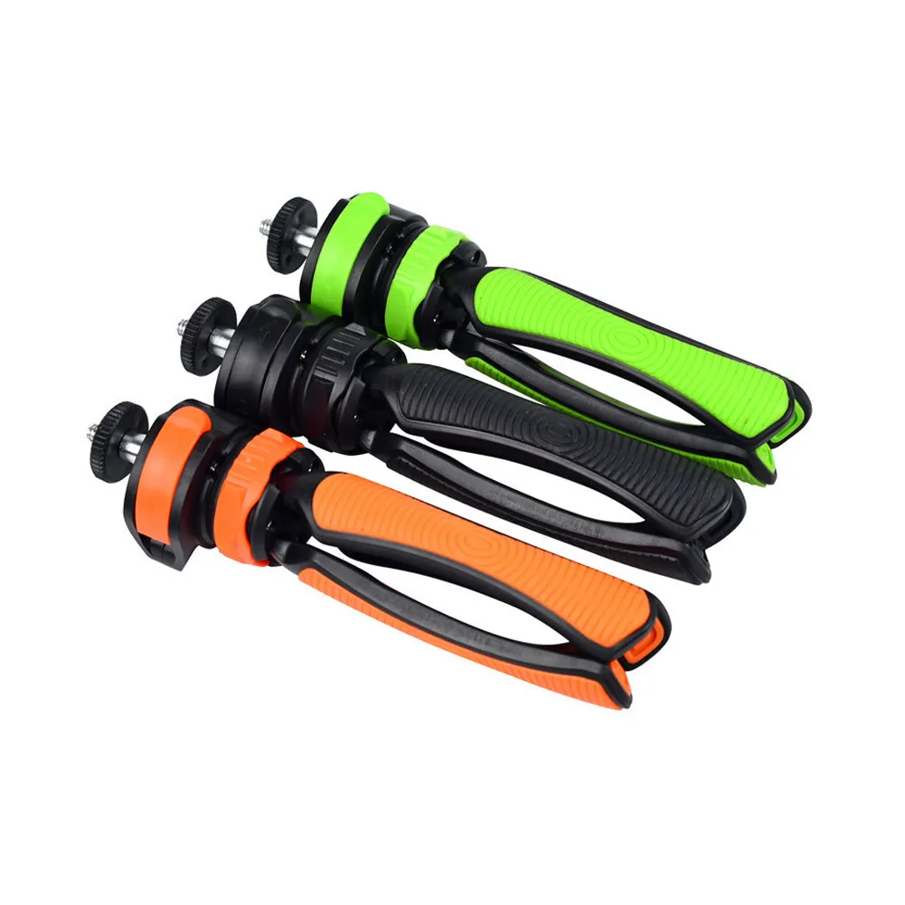Mobile Phone Holder Portable Desktop Mini Tripod SLR Camera Photography Small Tripod green