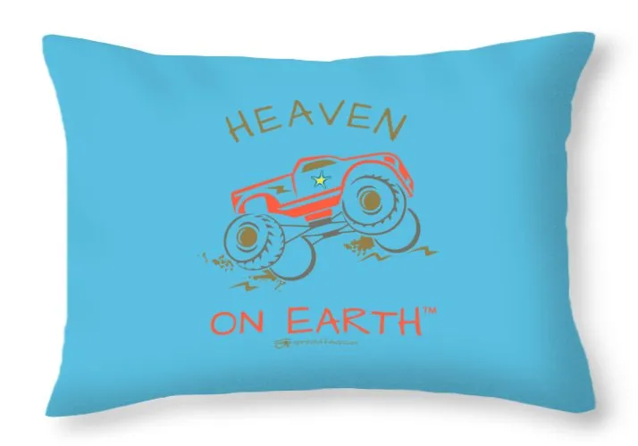 Monster/mud Truck - Throw Pillow