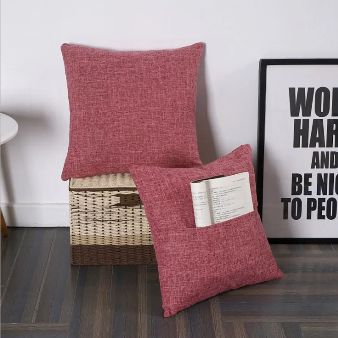 Mosos Square Pillow Cover & Insert (Set of 2) Beauty Acrylic Color: Pink Size: 20"H x 20"W