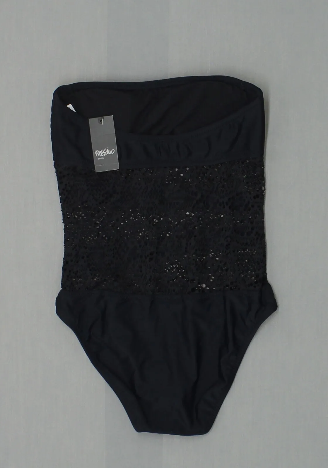 Mossimo Women's Crochet Insert One Piece Swimsuit