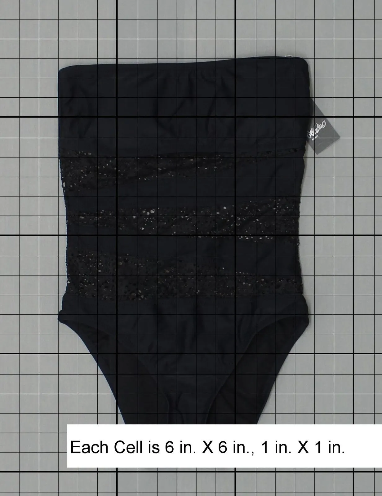 Mossimo Women's Crochet Insert One Piece Swimsuit
