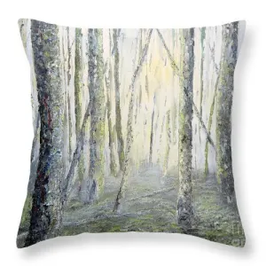Mourning Light - Throw Pillow