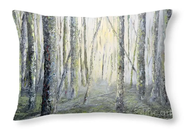 Mourning Light - Throw Pillow