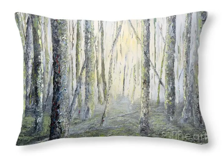 Mourning Light - Throw Pillow