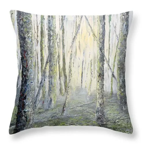 Mourning Light - Throw Pillow