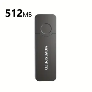 Movespeed Black Samurai USB Flash Drive 512MB - Black