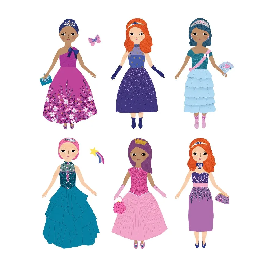 Mudpuppy Princess Magic Magnetic Dress-Up