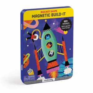 Mudpuppy Rocket Ships Magnetic Build-it