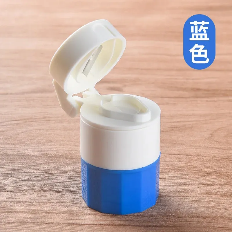 Multifunction Portable 4 Layer Tablet Grinder  Storage