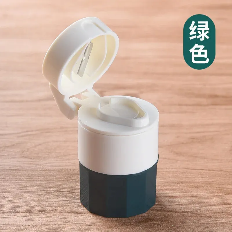 Multifunction Portable 4 Layer Tablet Grinder  Storage