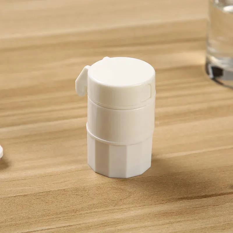 Multifunction Portable 4 Layer Tablet Grinder  Storage