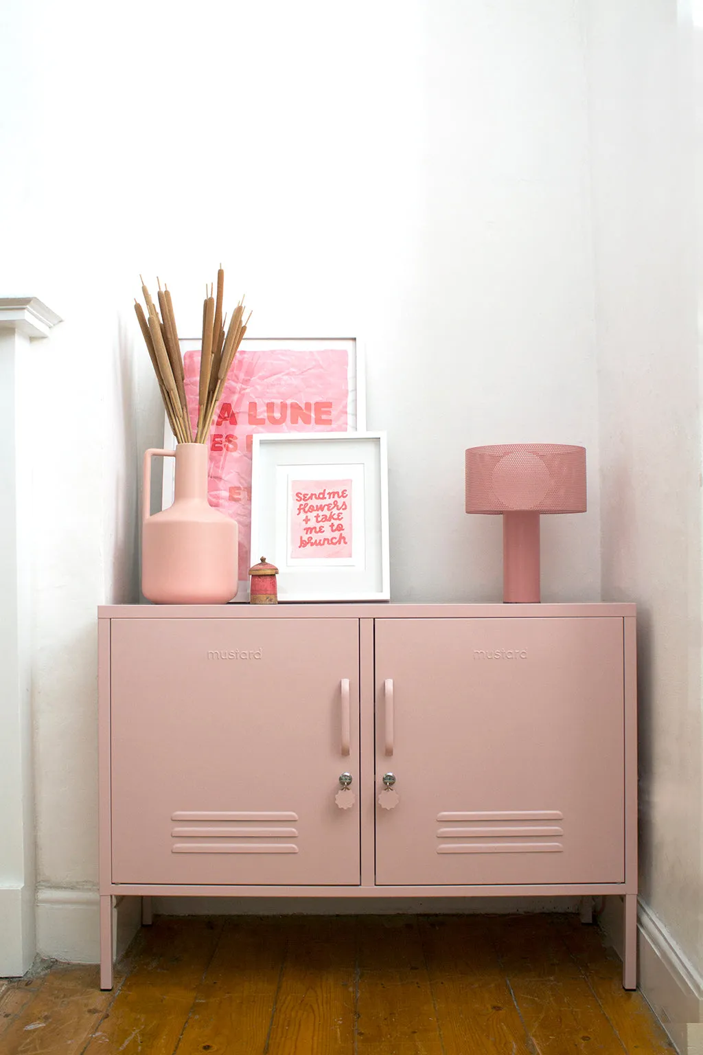 Mustard Made Lowdown Locker - Blush