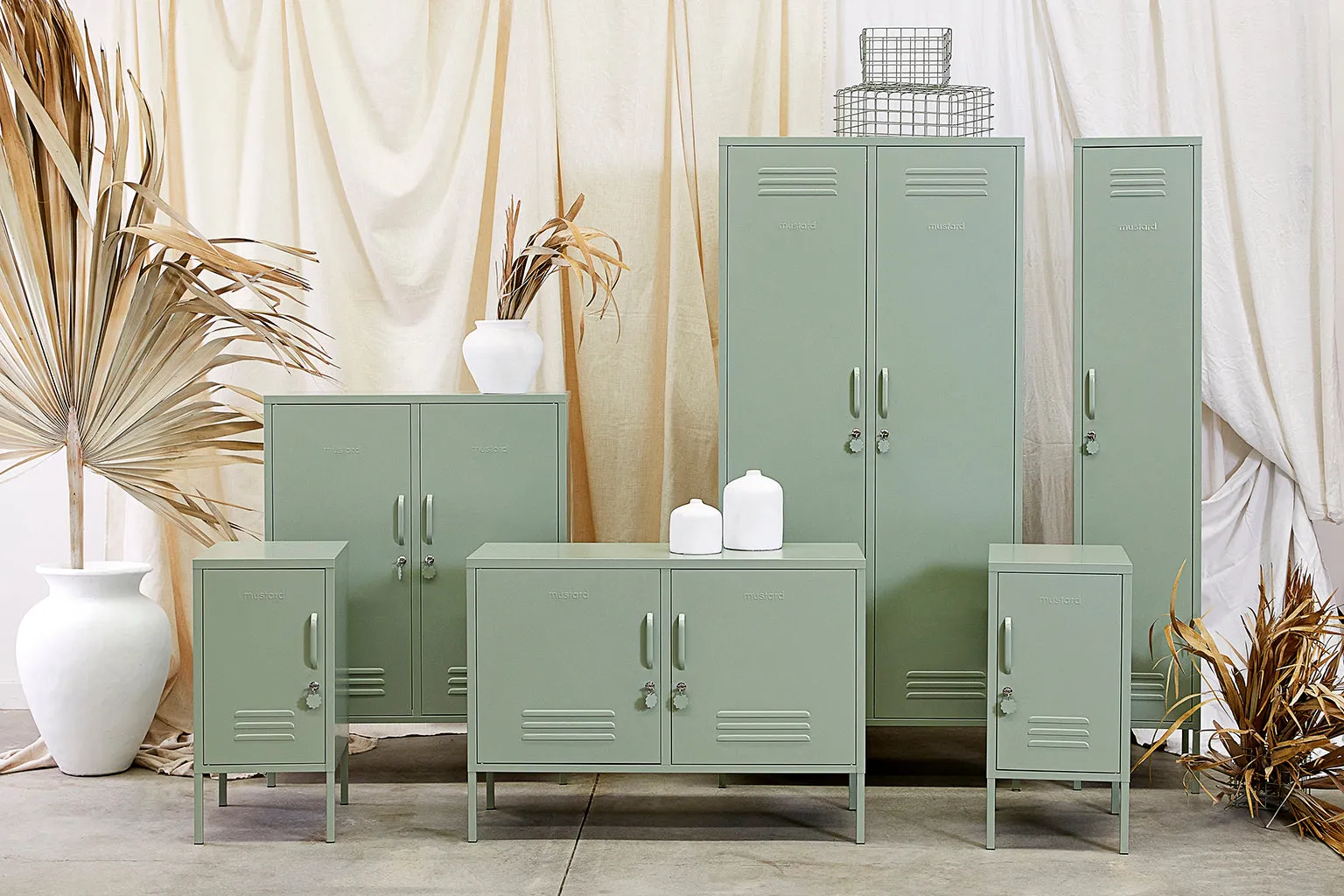 Mustard Made Lowdown Locker - Sage