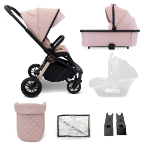 My Babiie 450 Pushchair Bundle with accessories - Pastel Pink
