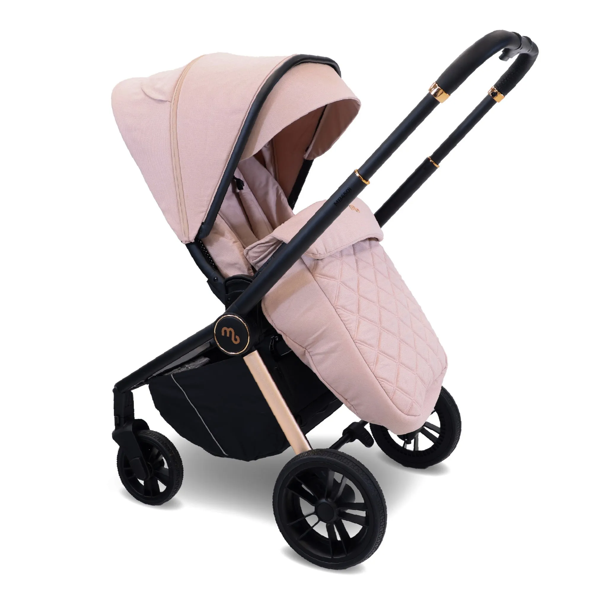 My Babiie 450 Pushchair Bundle with accessories - Pastel Pink