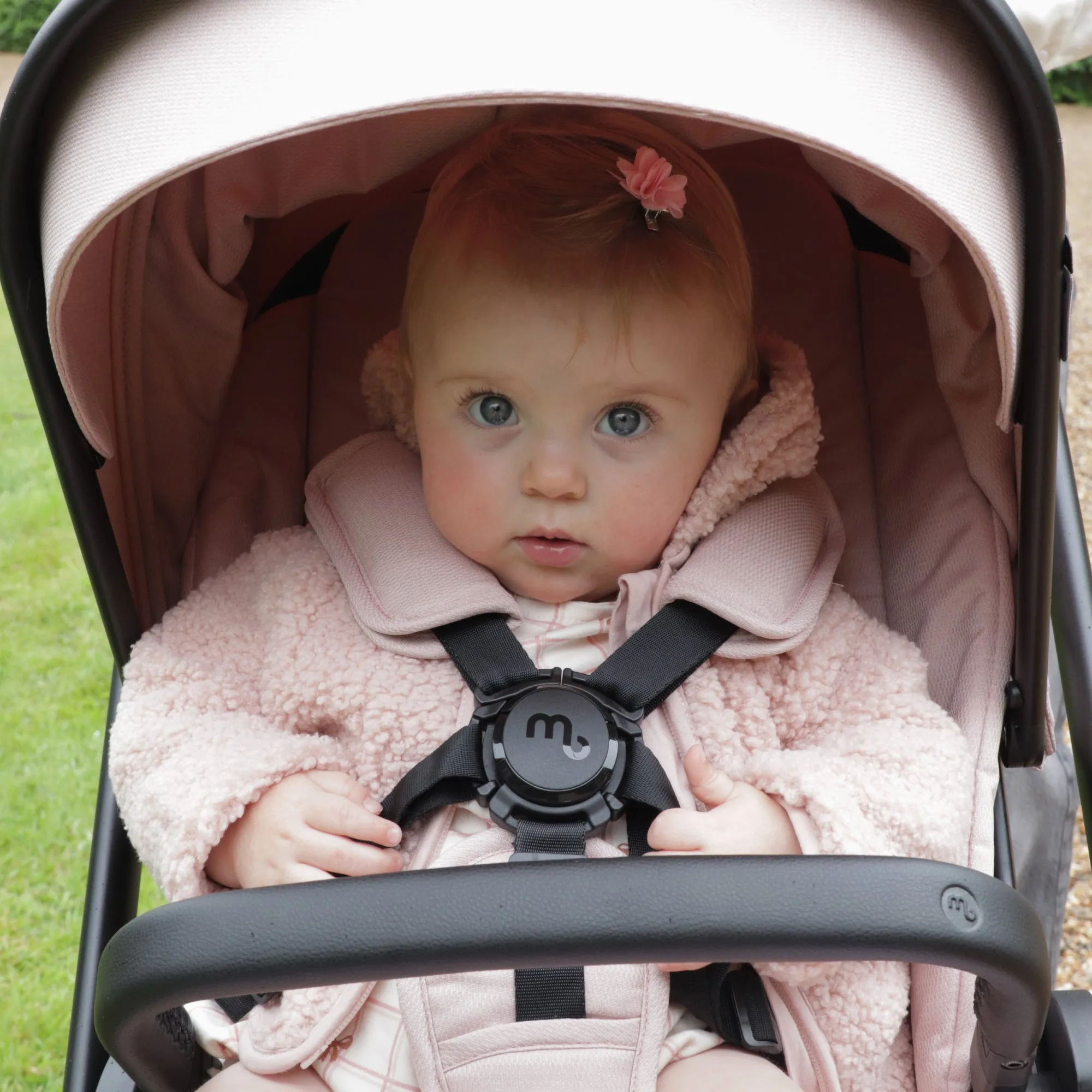 My Babiie 450 Pushchair Bundle with accessories - Pastel Pink