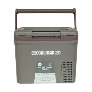 myCOOLMAN 19.3 Litre Portable Fridge Freezer - Black Friday Sale