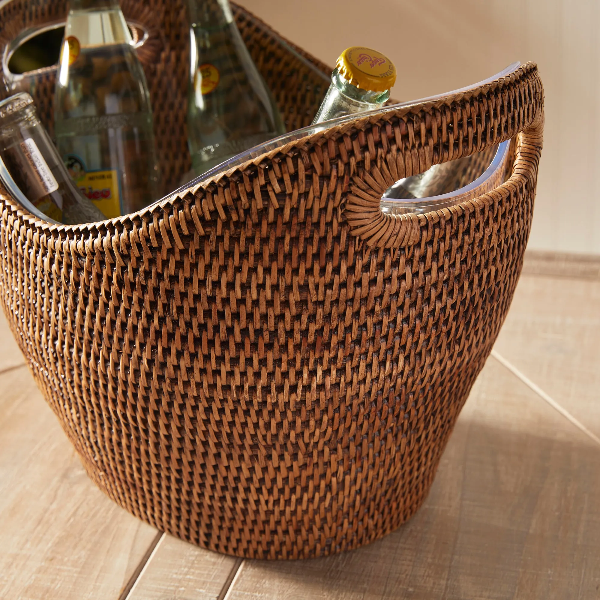 NAPA Home & Garden, BURMA RATTAN BEVERAGE TUB LARGE,NTN257BR