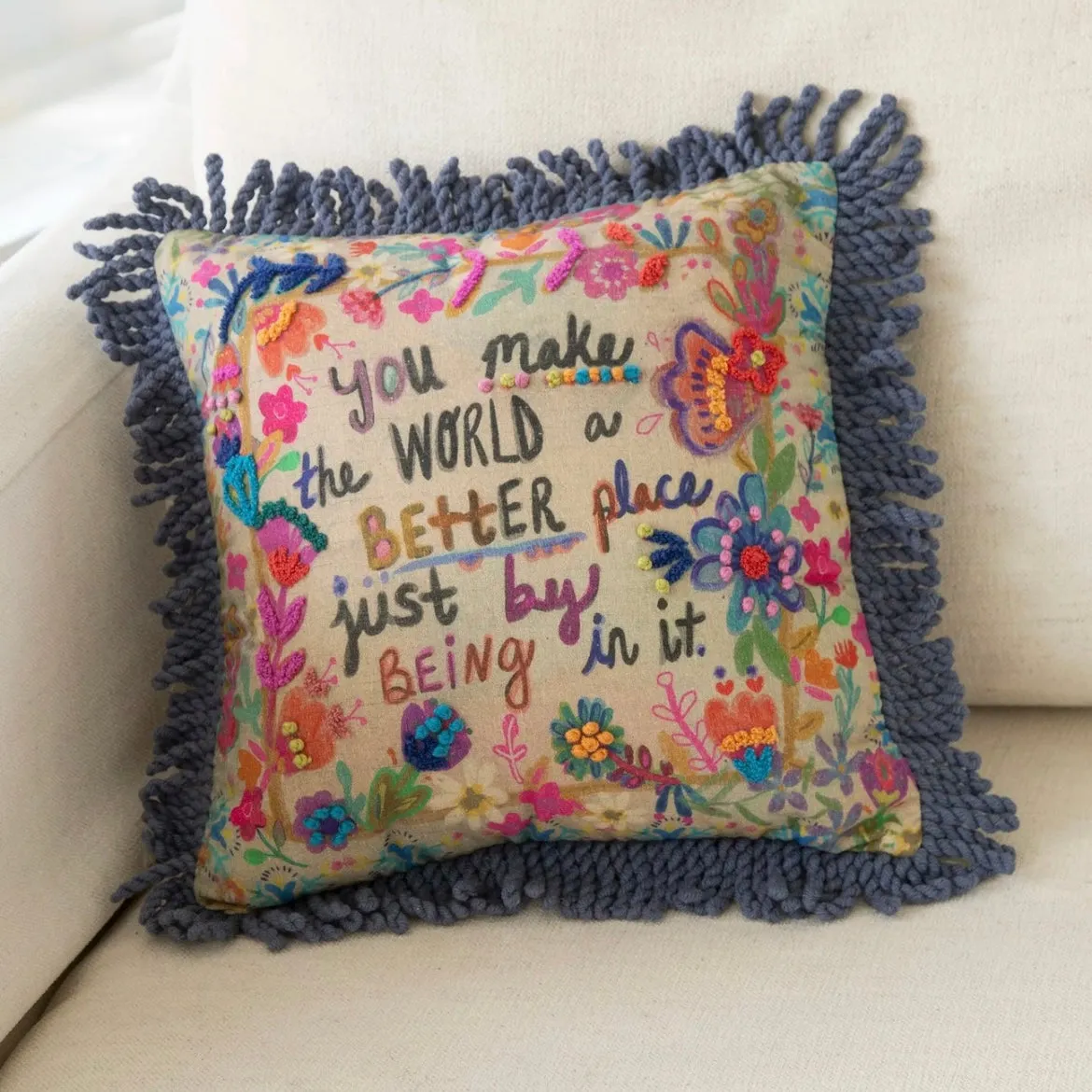 Natural Life | Throw Pillow
