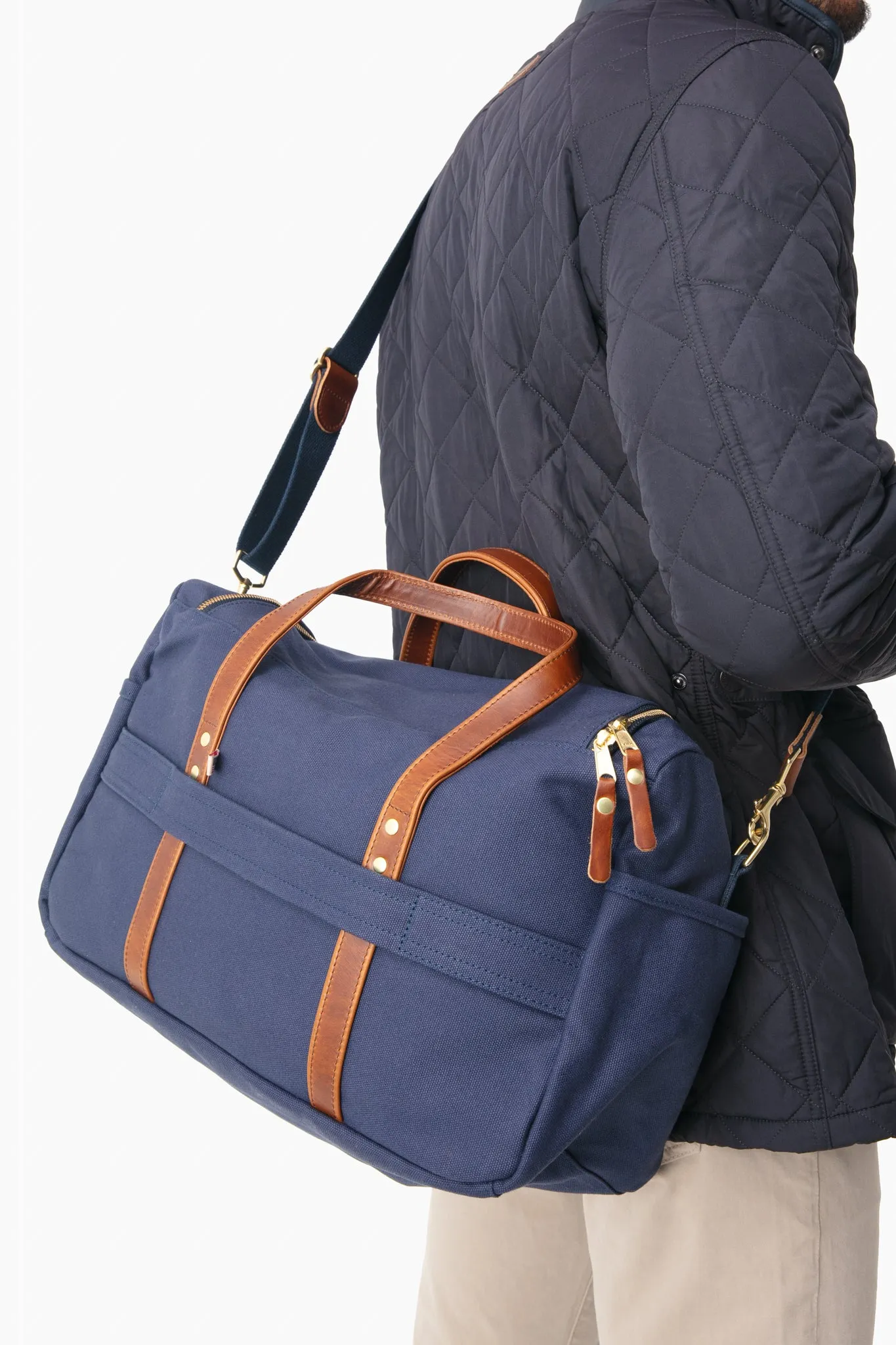 Navy Canvas Heritage Commuter Duffel