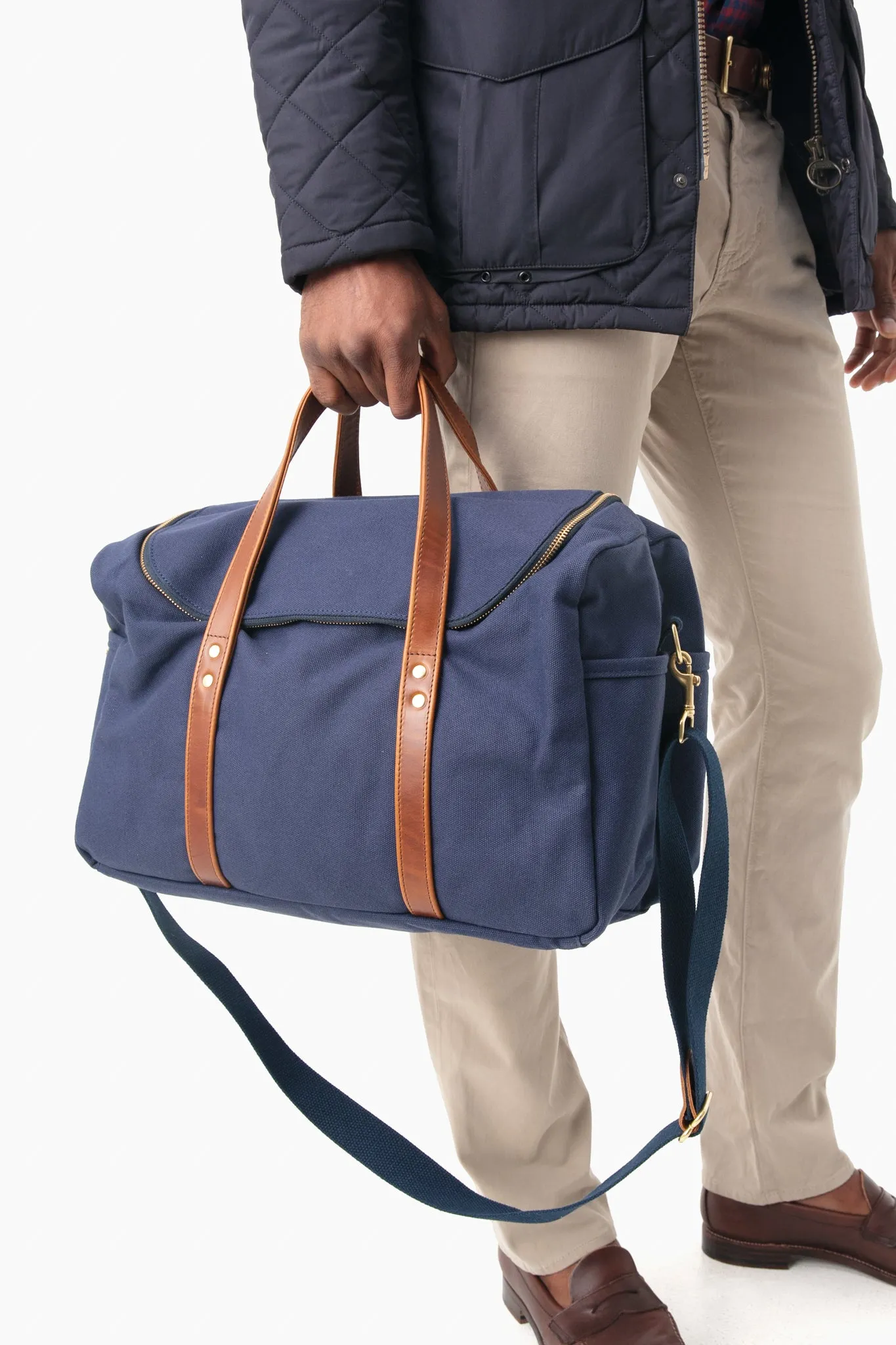 Navy Canvas Heritage Commuter Duffel