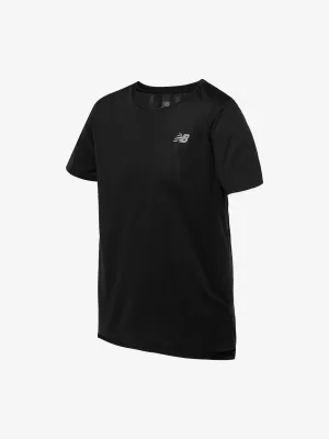 New Balance SE Poly Knit T-Shirt (Womens) - Black