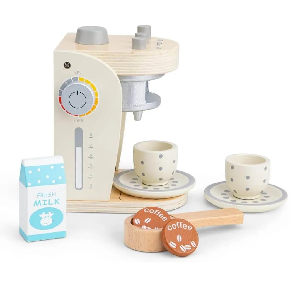 New Classic Toys Wooden Coffee Machine