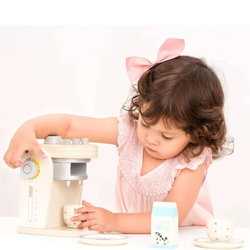 New Classic Toys Wooden Coffee Machine