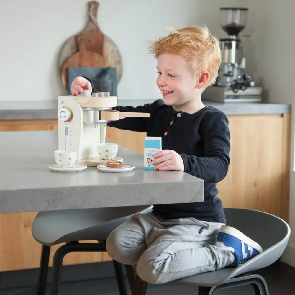 New Classic Toys Wooden Coffee Machine