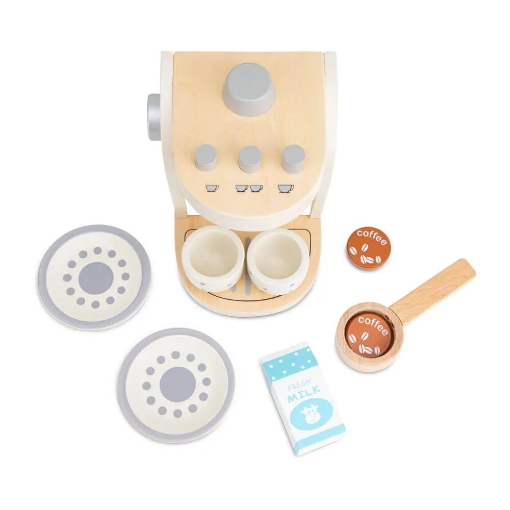 New Classic Toys Wooden Coffee Machine