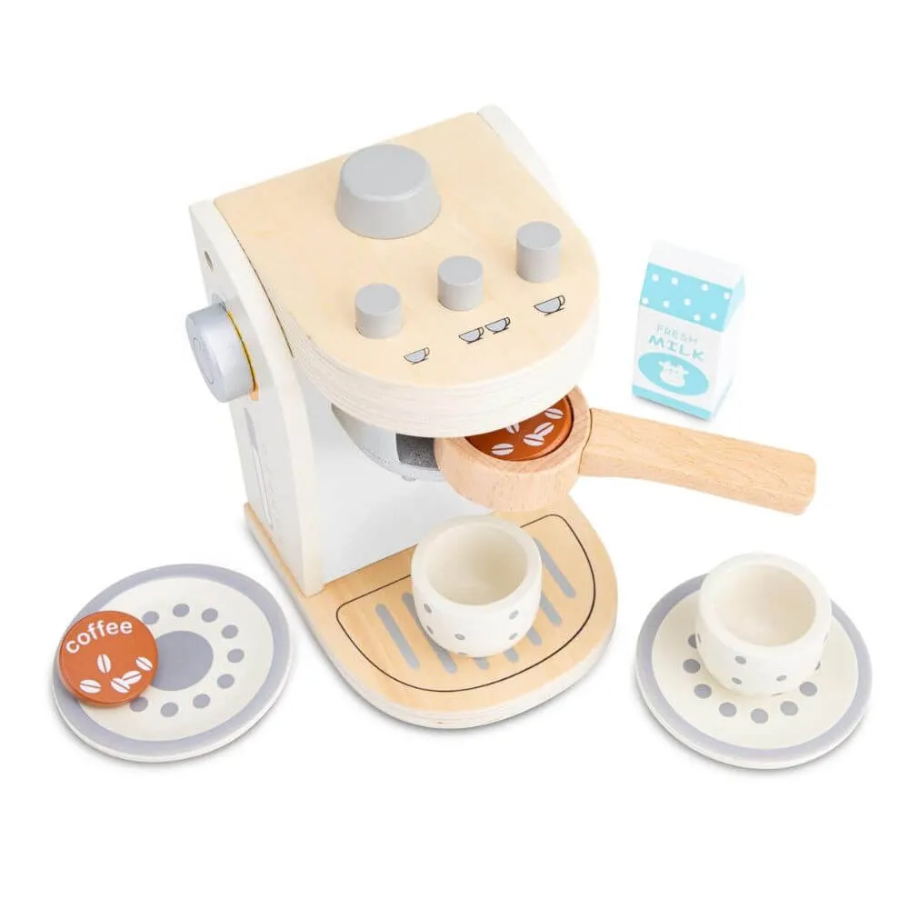 New Classic Toys Wooden Coffee Machine