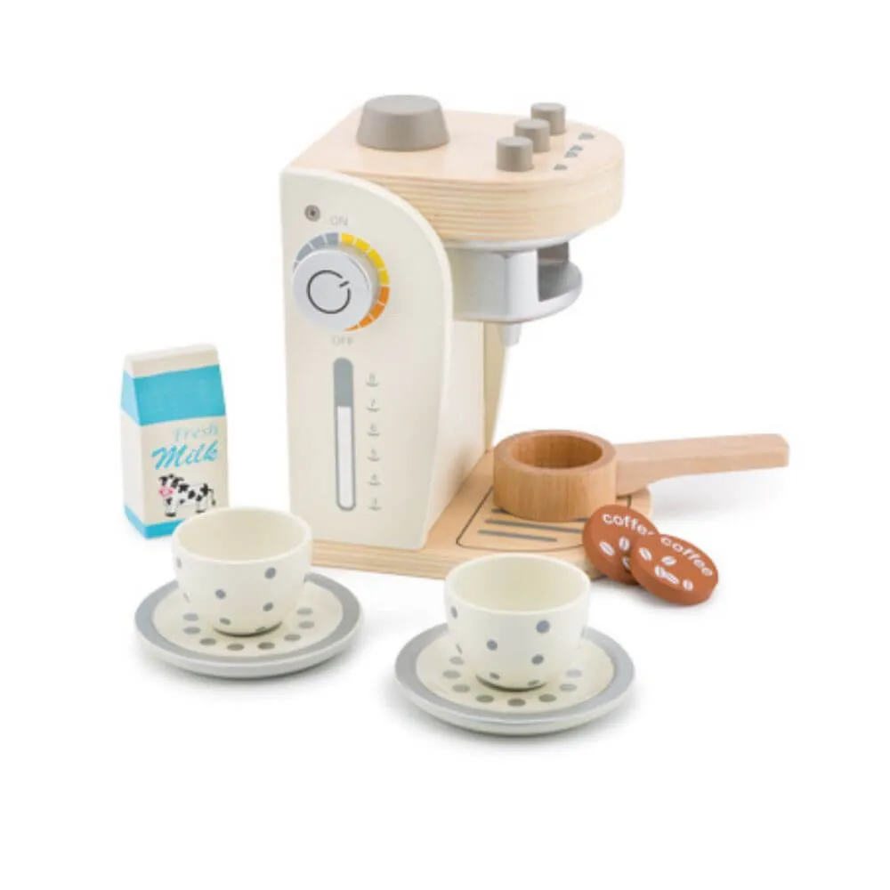 New Classic Toys Wooden Coffee Machine