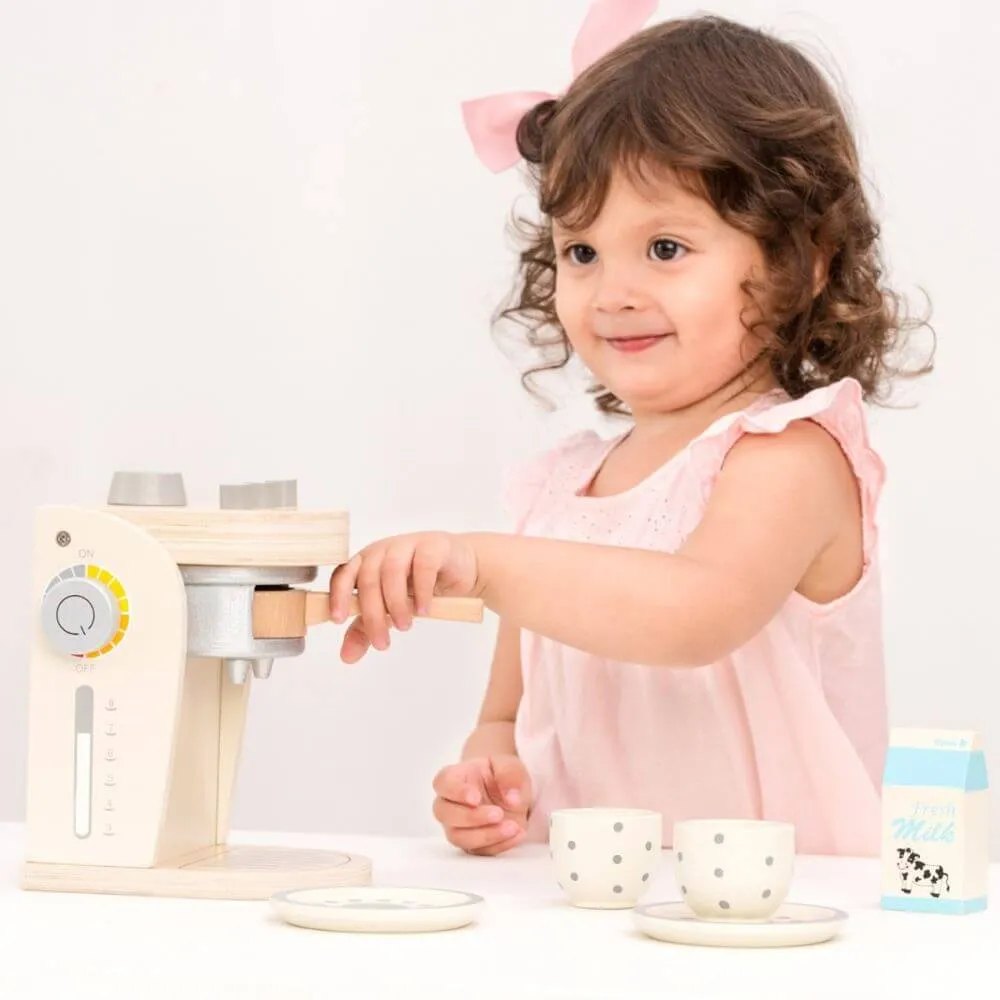 New Classic Toys Wooden Coffee Machine