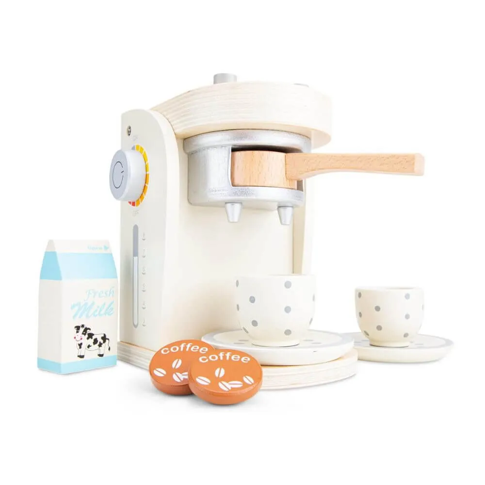 New Classic Toys Wooden Coffee Machine